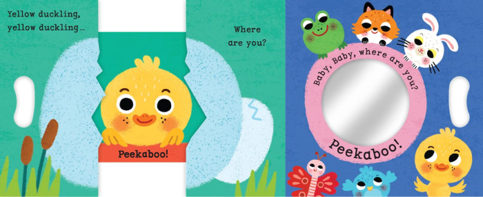 Carte interactiva Duckling peekaboo [2]