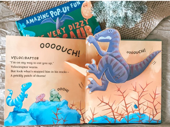 Carte pop up Silly Dinosaur [2]