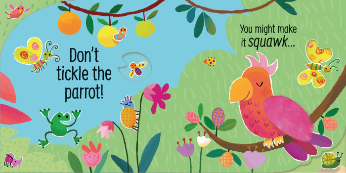 Don't Tickle the Hippo! usborne [2]