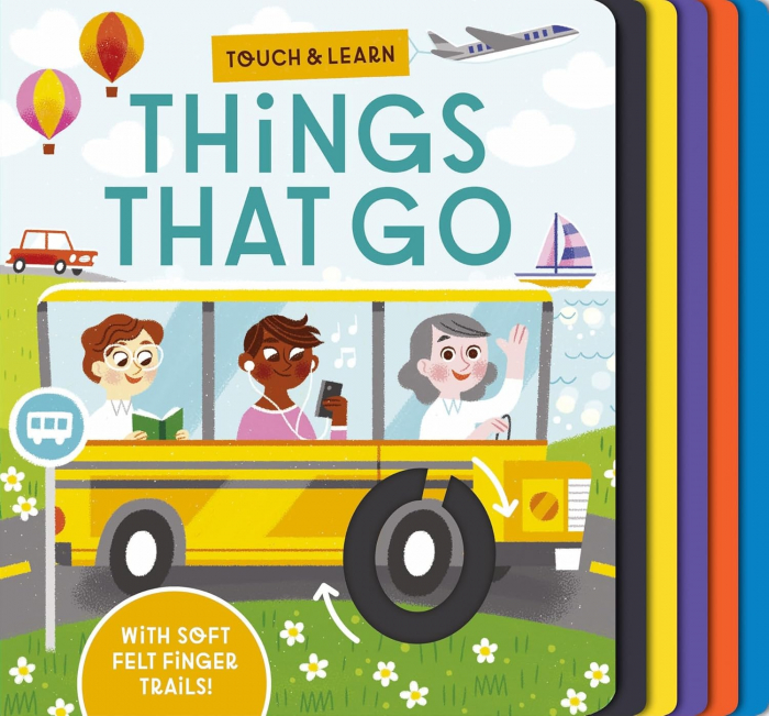 Carte senzoriala Touch and learn Things that go [1]