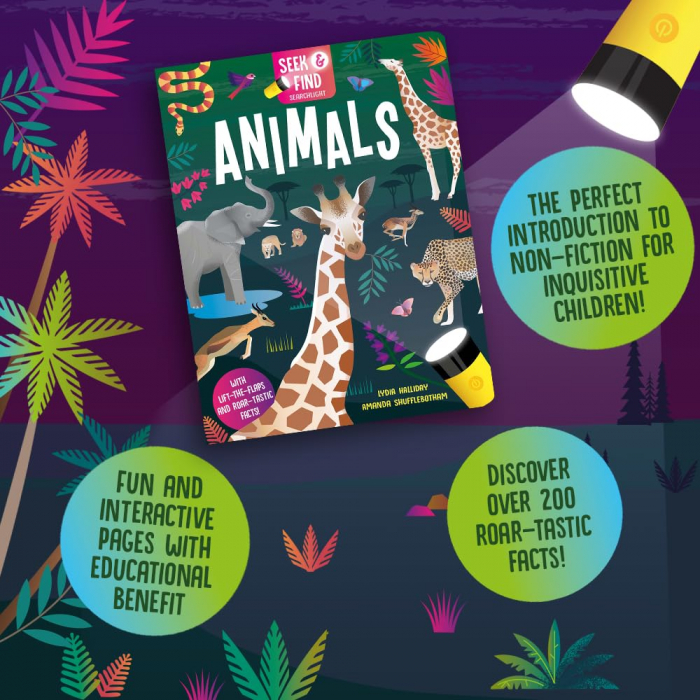 Cauta si gaseste Seek and find Animals cu lumina magica [2]