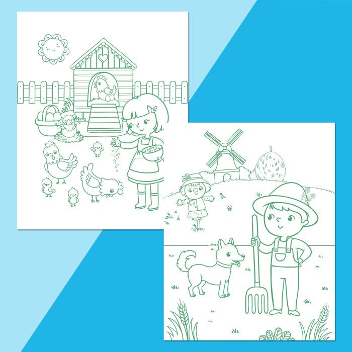 Colour-Me-Magnets Farmyardage: 3-5by Hinkler Pty Ltd [4]