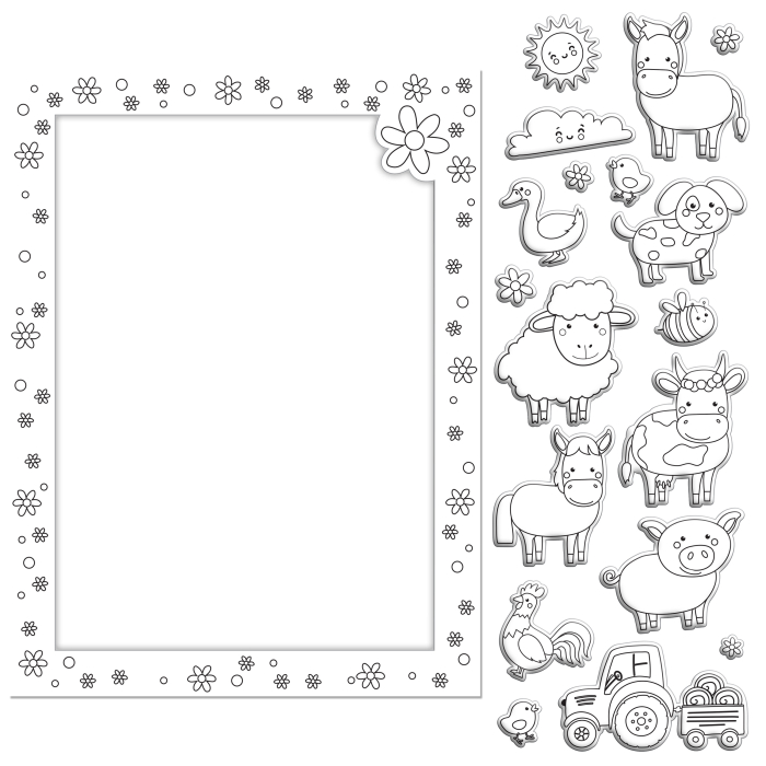 Colour-Me-Magnets Farmyardage: 3-5by Hinkler Pty Ltd [2]