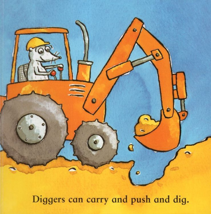 Dazzling Diggers (Amazing Machines Board Book) [2]