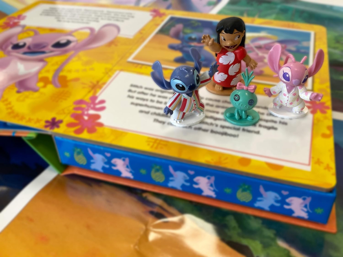 Disney Stitch My Busy Books - Storybook, 10 figurines, playmat [2]