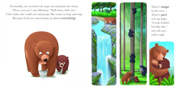 Eu si emotiile mele When Bear Feels Worried - Me And My Feelings Children's Board Book [5]