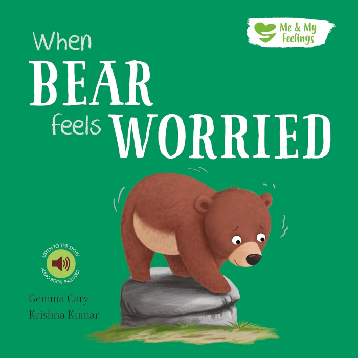 Eu si emotiile mele When Bear Feels Worried - Me And My Feelings Children's Board Book [1]