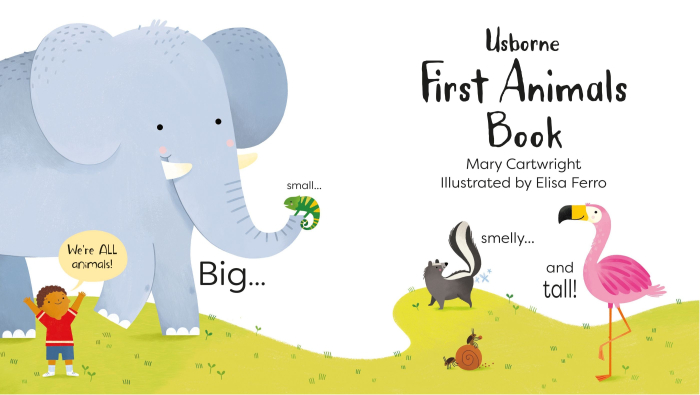 First Animals Book usborne [2]