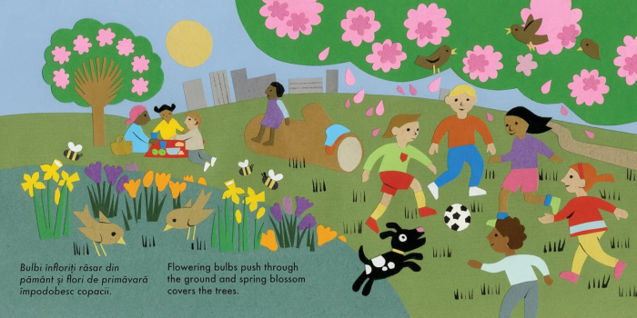 In the Park Romanian-English: Bilingual Edition [2]