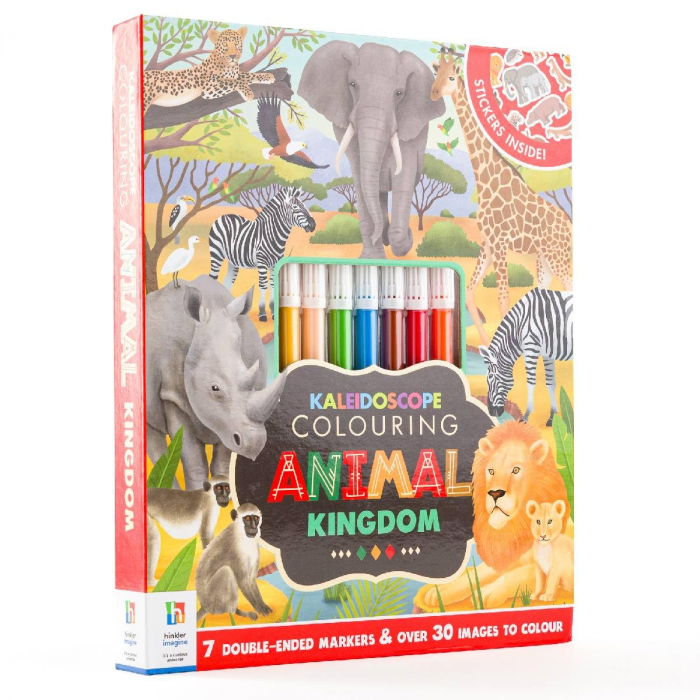 Kaleidoscope Colouring Kit: Animal Kingdom [4]