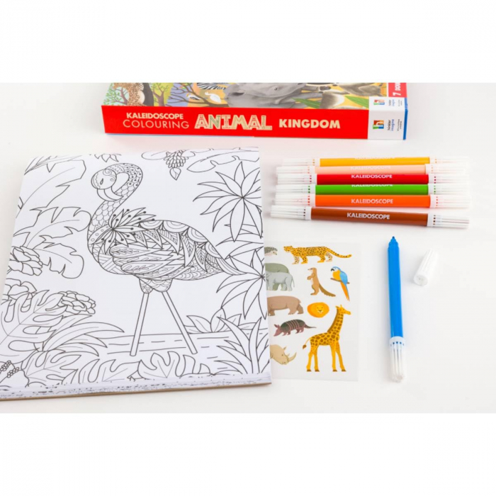 Kaleidoscope Colouring Kit: Animal Kingdom [3]