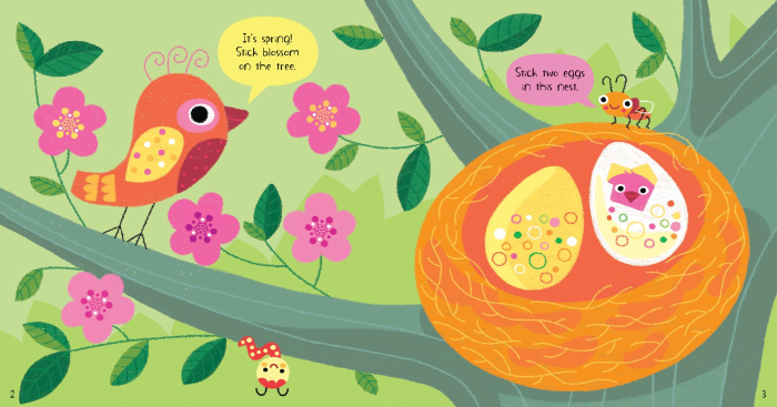 Little Children's Nature Sticker Book [2]
