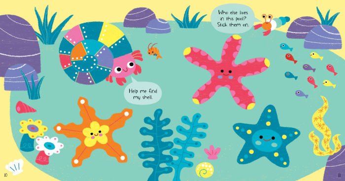 Little Children's Nature Sticker Book [4]