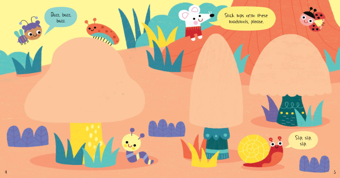 Little Children's Nature Sticker Book [6]