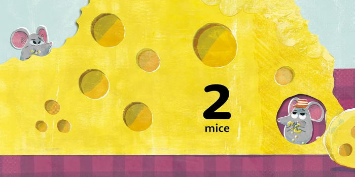 Numbers: A peep-through book (Little Mouse Learns) [3]