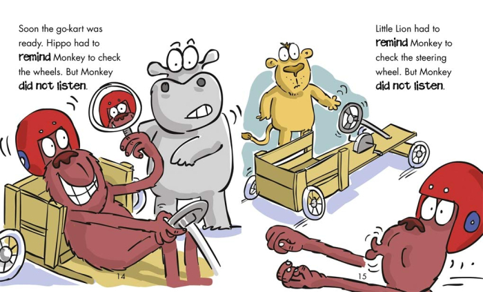 Monkey Needs to Listen - A book about paying attention (Behaviour Matters) [2]