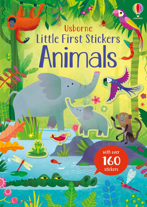 Usborne: My Animal Activity Pack 3 Books Box Set and Over 160 Stickers [4]