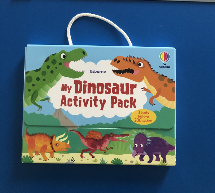 My Dinosaur Activity Pack 3 Books Box Set and Over 200 Stickers [2]