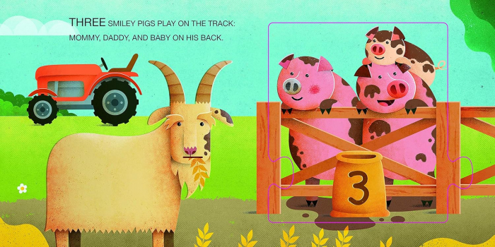 My First Jigsaw Book: How Many Animals On the Farm? [4]