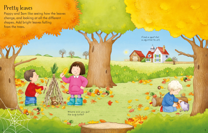 Poppy and Sam's Autumn Sticker Book [2]
