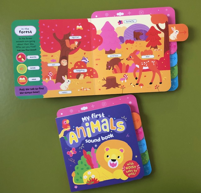 Pull tab sound book my first animals book [2]