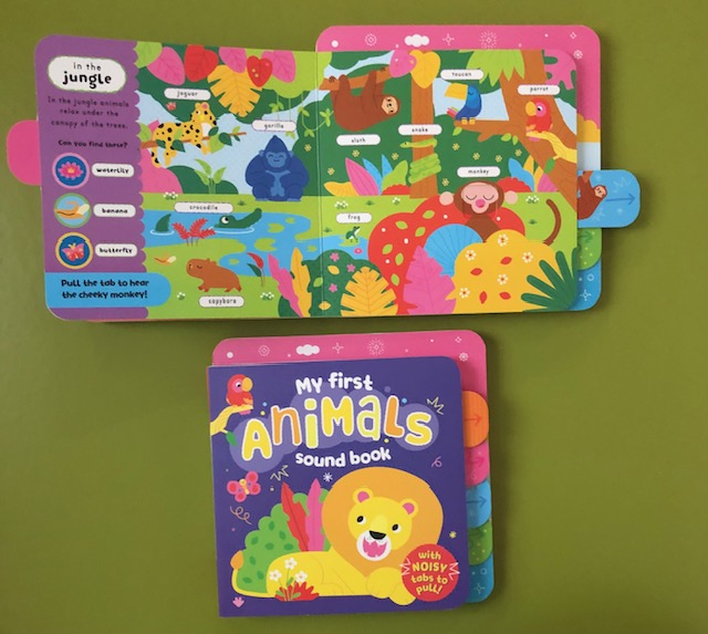 Pull tab sound book my first animals book [4]