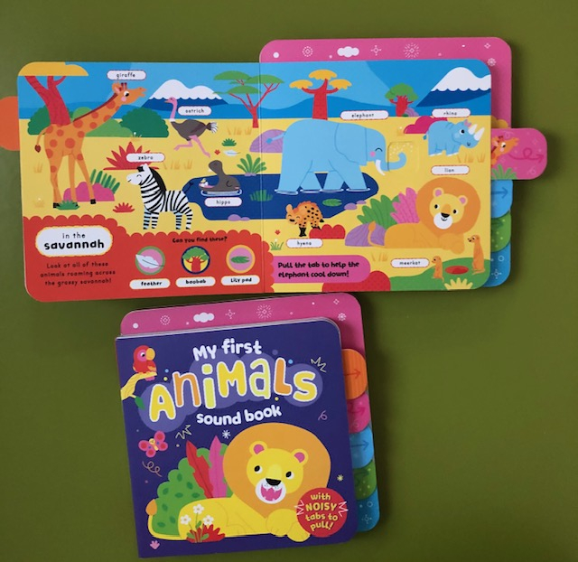 Pull tab sound book my first animals book [5]