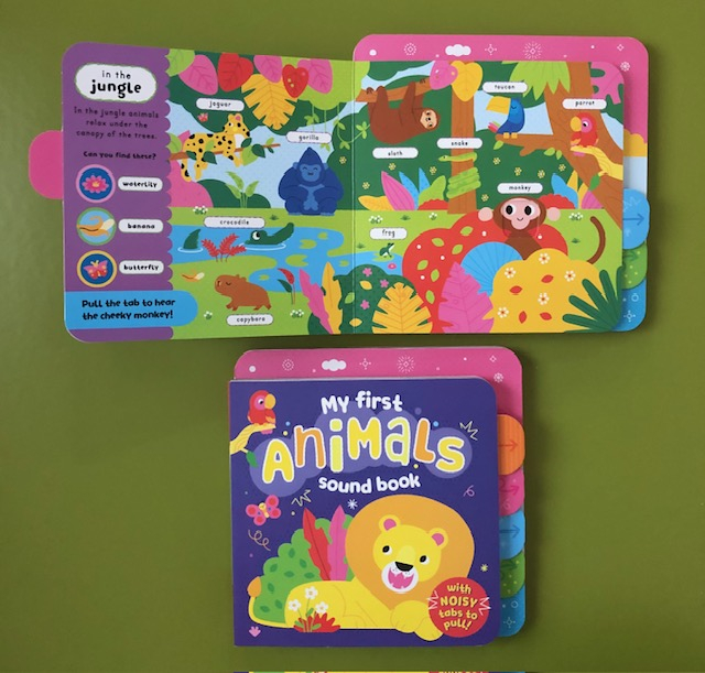 Pull tab sound book my first animals book [3]