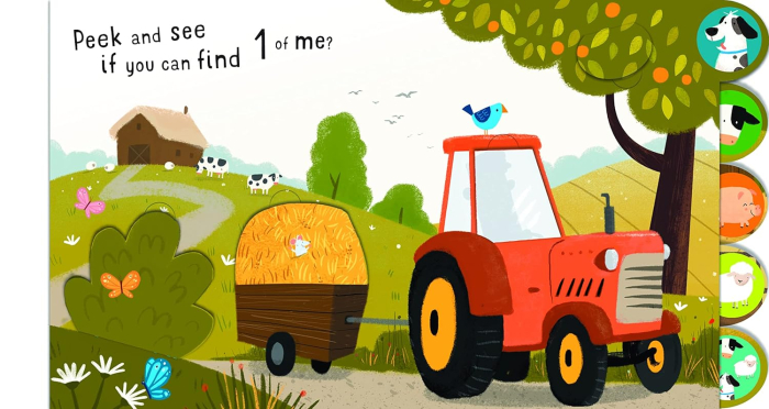 Seek + peek Farm - Hardcover [2]