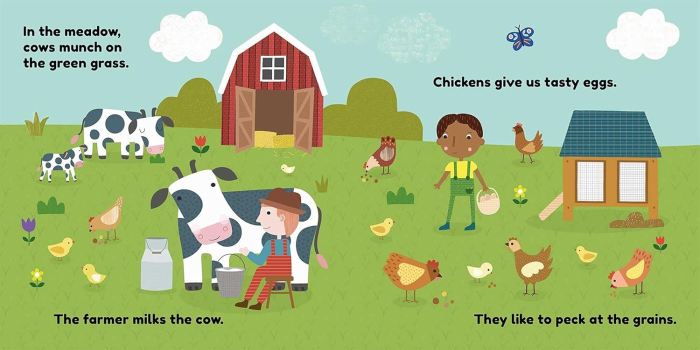 Wooden Toy Play Set. On the farm [3]