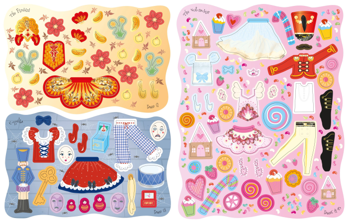 Sticker Dolly Dressing Ballerinas usborne [6]