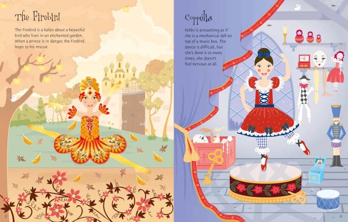 Sticker Dolly Dressing Ballerinas usborne [5]