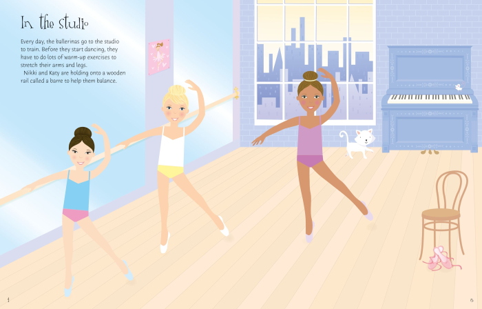Sticker Dolly Dressing Ballerinas usborne [4]