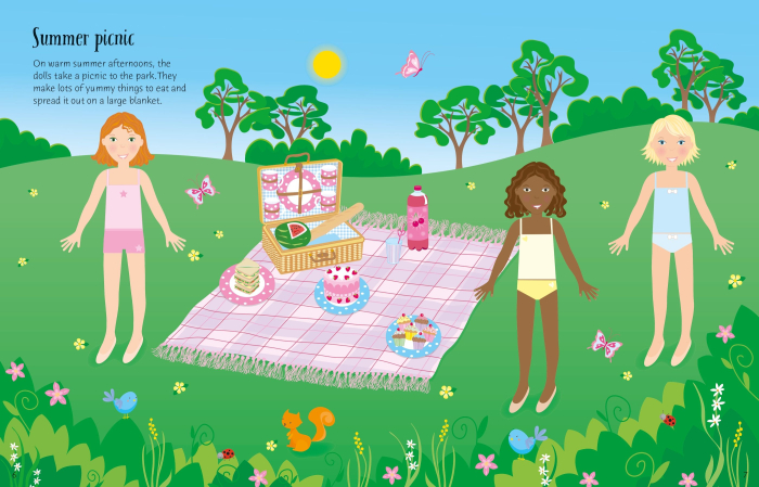 Sticker Dolly Dressing Dolls [2]