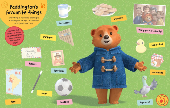 The Adventures of Paddington: My First Sticker Book [3]