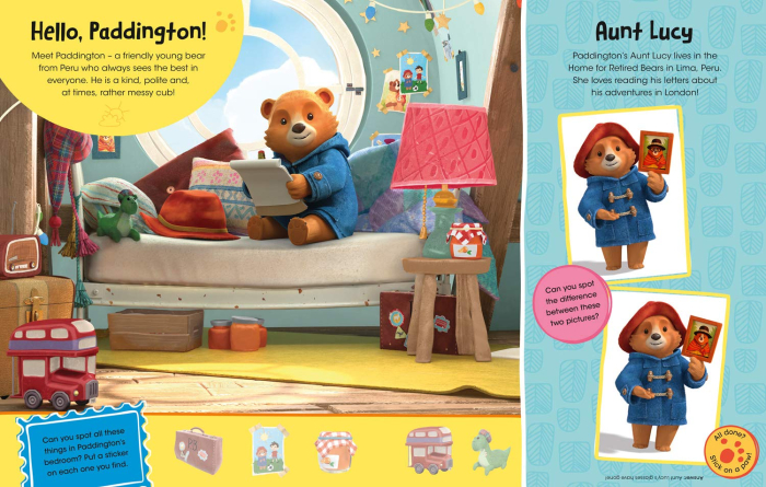 The Adventures of Paddington: My First Sticker Book [4]