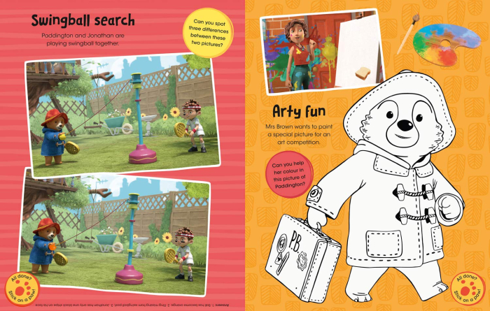 The Adventures of Paddington: My First Sticker Book [2]