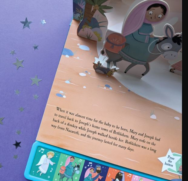 The Nativity - Children’s Christmas Pop-Up Sound Book [2]