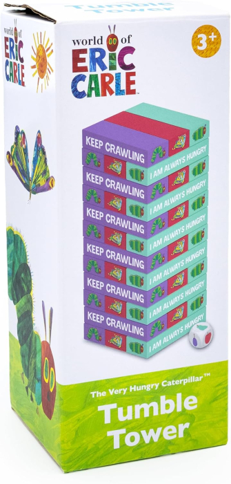 Robert Frederick The Very Hungry Caterpillar Wooden Tumble Tower Game [2]