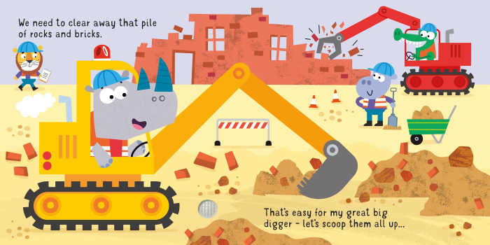 Usborne Sound book Let's go on a Digger [3]
