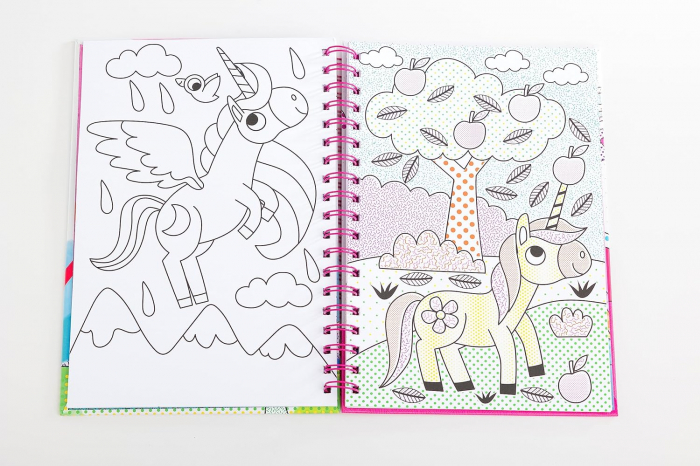 Water Painting Fun: Unicorns carte de pictura cu apa [3]
