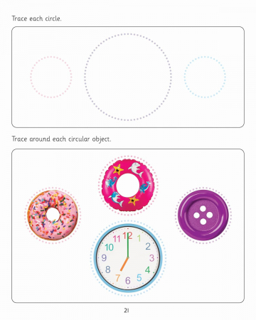 Caiet de lucru scriere WORK BOOK - RECEPTION - PEN CONTROL AND HANDWRITING [1]