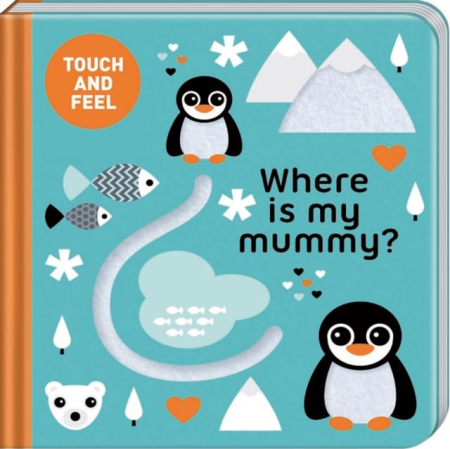 carti senzoriale - Carte cartonata senzoriala Where is my mummy