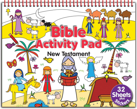 Toate Produsele - Carte cu activitati din Biblie Noul testament Bible Activity Pad: New Testament