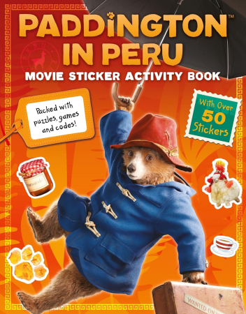 Carti cu stickere - Carte cu activitati si stickere Paddington in Peru: Movie Sticker Activity Book