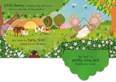 Carte cu clapete si o surpriza pop up Where is Little Bunny?: The lift-the-flap book with a pop-up ending! [1]
