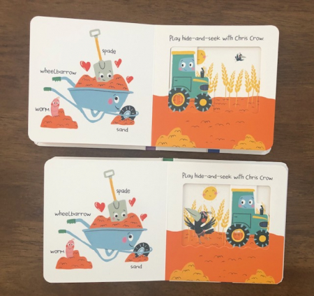 Carte cu glisor Slide and peek on the farm [3]