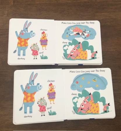 Carte cu glisor Slide and peek on the farm [1]