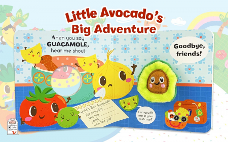 Carte cu marioneta pentru deget Micul Avocado [1]