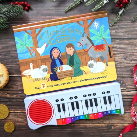 Craciun /Iarna - Carte cu pian Christmas carol